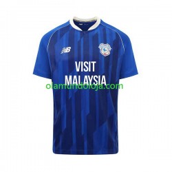 Camisola Cardiff City Homem Equipamento Primeiro 2023-2024 Manga Curta